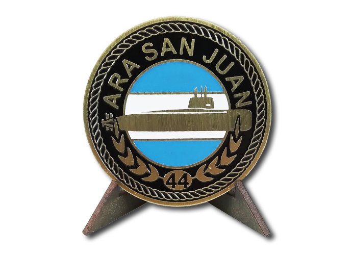 Moneda ARA San Juan 7 cm