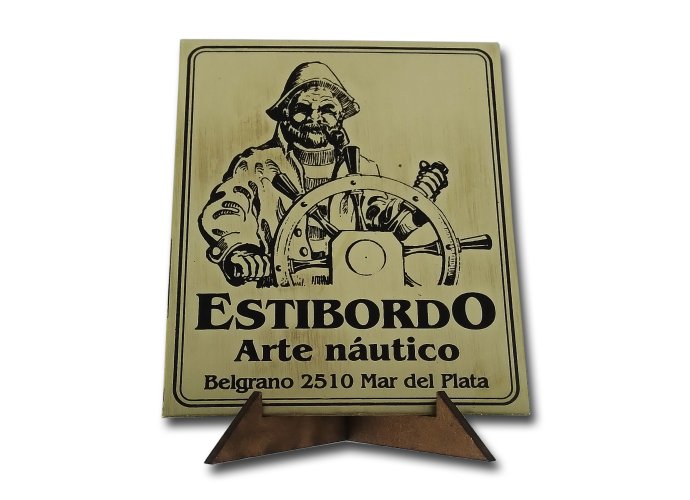 Estibordo 6x8 cm