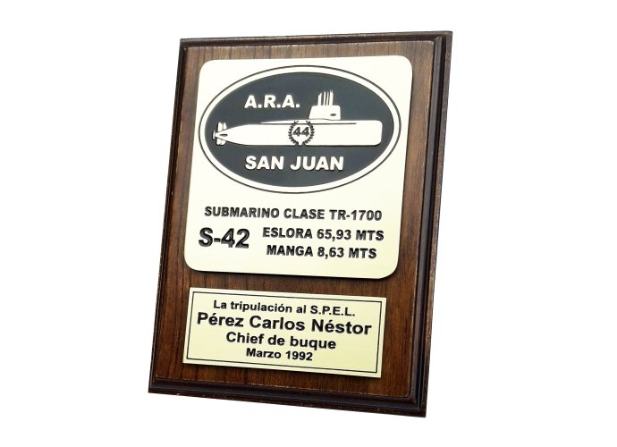 Placa ARA San Juan 13x20