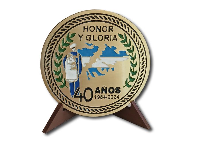 Moneda Essa Honor y Gloria 7 cm