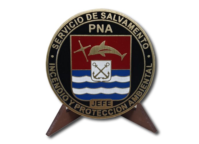 Moneda Servicio Salvamento Incendio y Protección Ambiental 7 cm