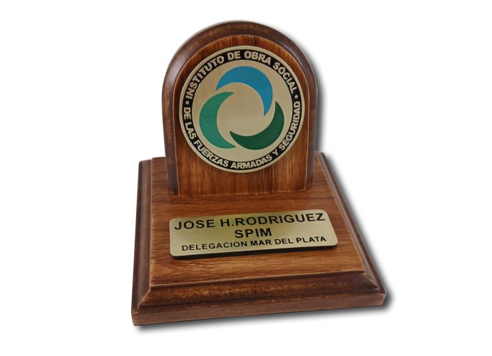 Moneda Iosfa 7 cm base 13x13 cm