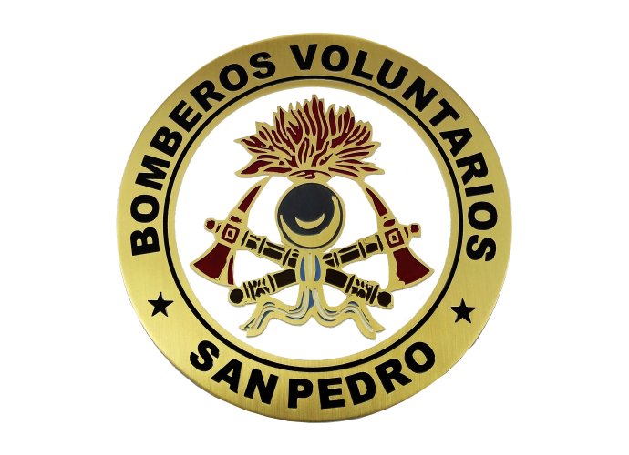 Medalla Bomberos San Pedro