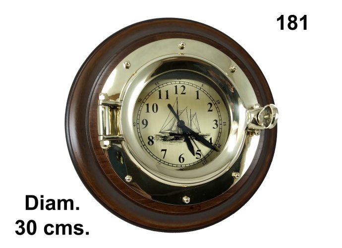Art. 181 Reloj ojo de buey 22 cms.