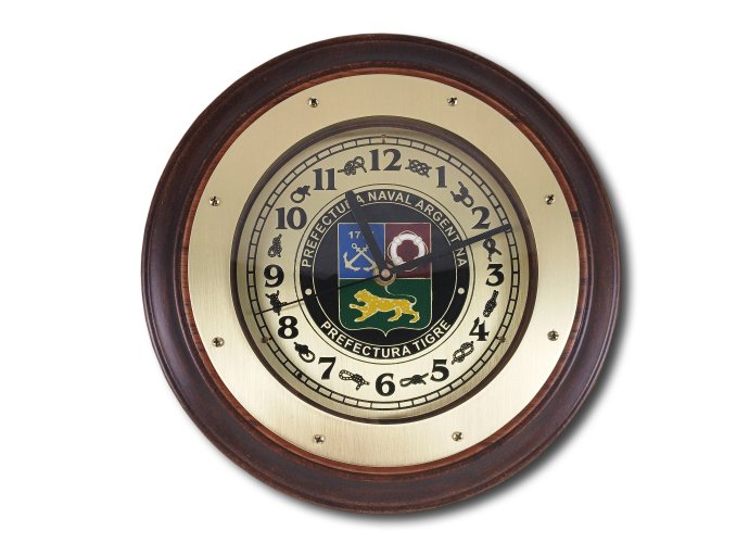 194 Reloj aro mediano Prefectura Tigre 30 cm