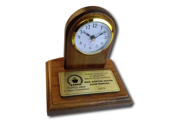 197-1 Reloj de mesa Abin 12x15 cm