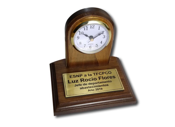 197-1 Reloj de mesa Esnp 12x15 cm