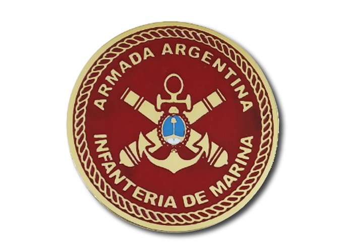 Moneda Infantería de Marina 7 cm