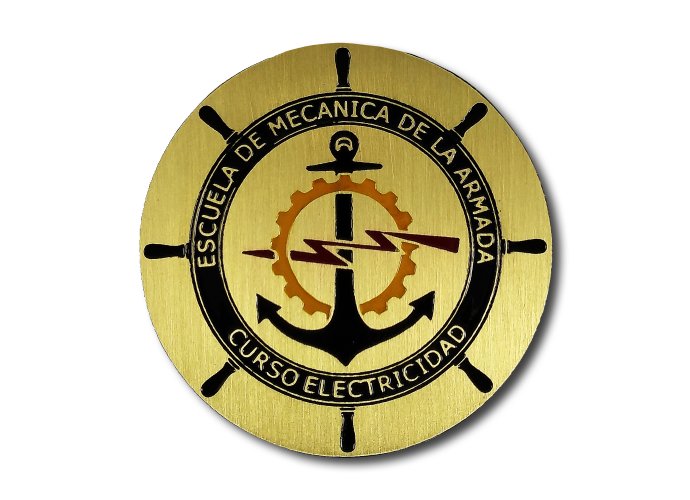 Moneda Esma Curso Electricidad 7 cm