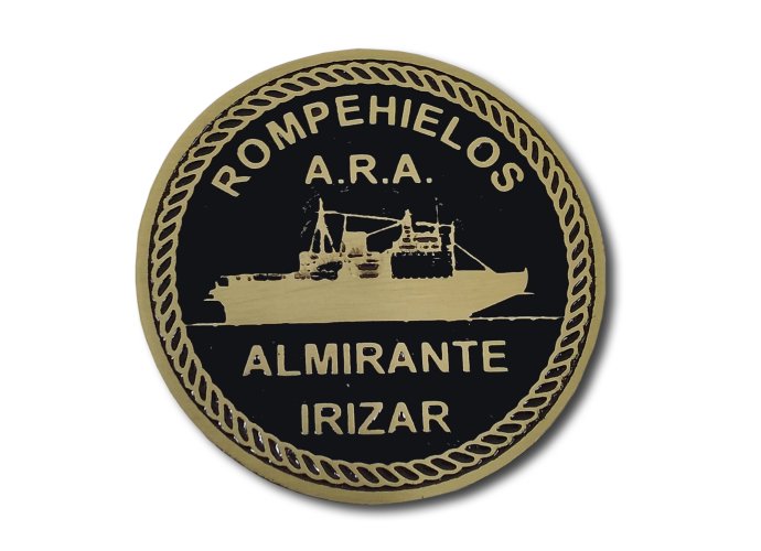 Moneda Almirante Irizar 7 cm