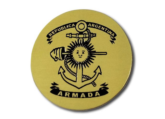 Moneda Armada Argentina 7 cm