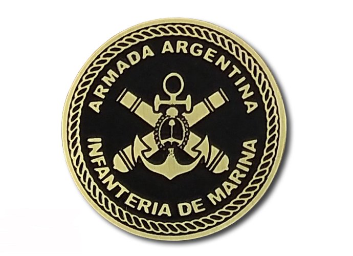 Moneda Infantería de Marina 7 cm