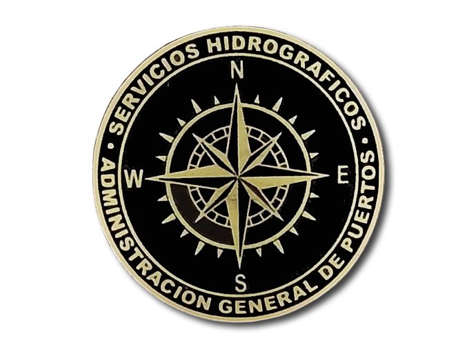 Moneda Servicios Hidrográficos 7 cm