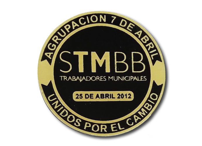 Moneda Sindicato Trabajadores Municipales Bahía Blanca 7 cm
