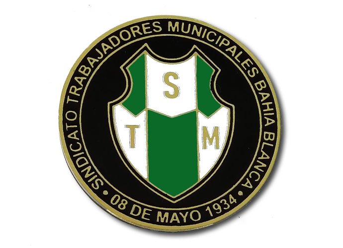 Moneda Sindicato Trabajadores Municipales Bahía Blanca 7 cm