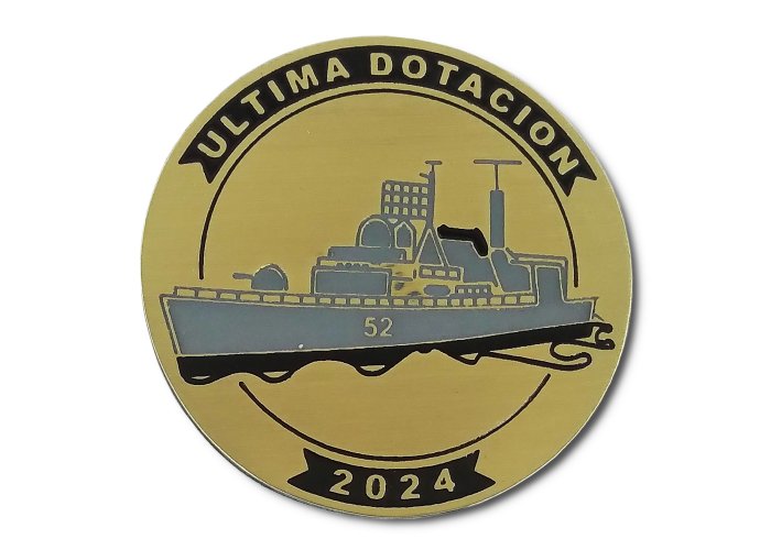 Moneda Última Dotación 7 cm