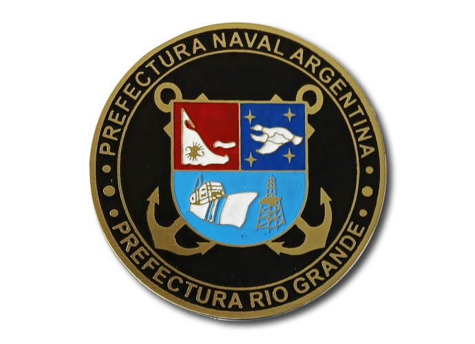 Moneda Prefectura Río Grande 7 cm