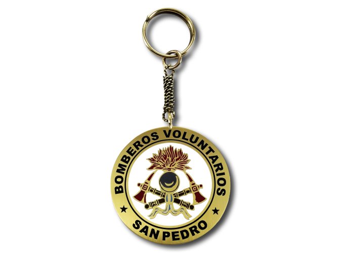 Llavero Bomberos San Pedro 4,5 cm