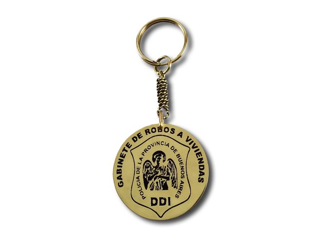 Llavero Policía DDI 4,5 cm