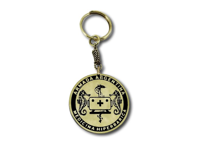 Llavero Medicina hiperbárica 4,5 cm