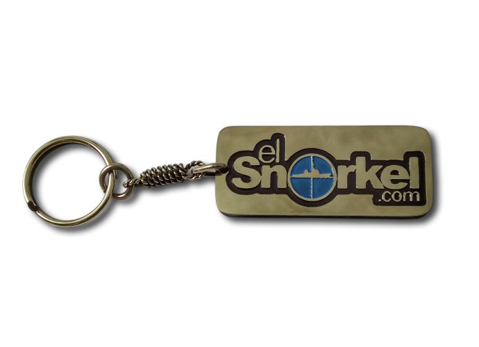 Llavero El Snorkel 3,5 x 5,5 cm